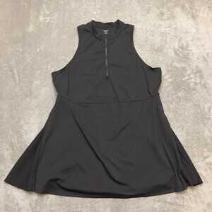 Old Navy Active Women Size 2XL Black Powersoft Go-Dry Athletic Dress Sleeveless